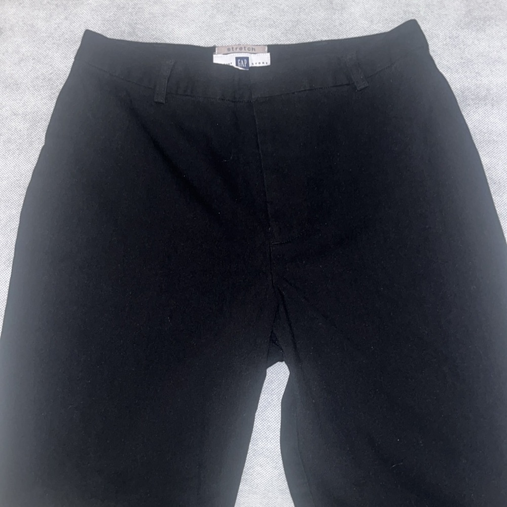Gap Black Stretch Straight Leg Pants